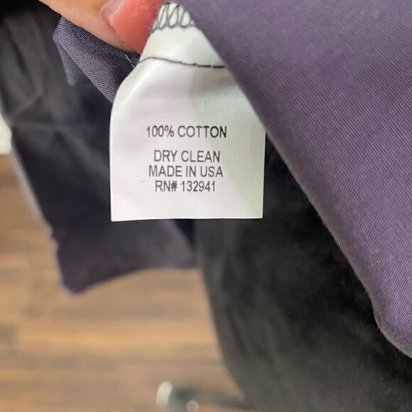 Amanda UpRichard Blue Gray Bell Sleeve Top Women’s Size S - Picture 7 of 7